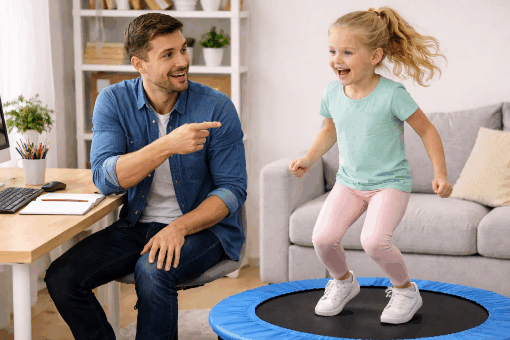 We can incorporate movement at times to make online therapy more effective.